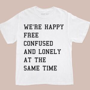 Taylor Swift- Happy Free Confused and Lonely tee - 2XL